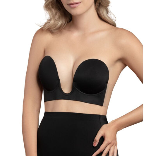 BYE-BRA - SOUTIEN-GORGE NOIR EN U, BONNET B