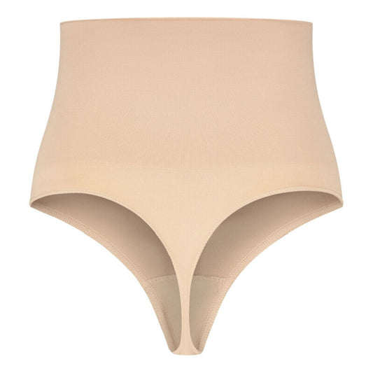 BYE-BRA - GAINE SANS COUTURE STYLE STRING BEIGE TAILLE M
