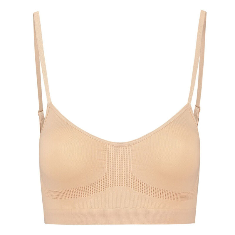BYE-BRA - SOUTIEN-GORGE SANS COUTURE CONTRÔLE MOYEN NOIR TAILLE S