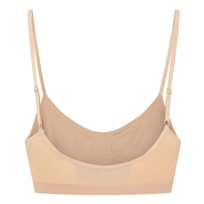 BYE-BRA - SOUTIEN-GORGE SANS COUTURE CONTRÔLE MOYEN NOIR TAILLE S