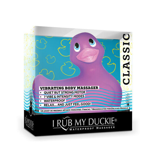 BIG TEASE TOYS - VIBRATEUR CANARD CLASSIQUE I RUB MY DUCKIE LILAS