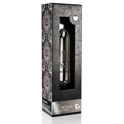 ROCKS-OFF - BALLE VIBRANTE RO-80MM MIDNIGHT METAL