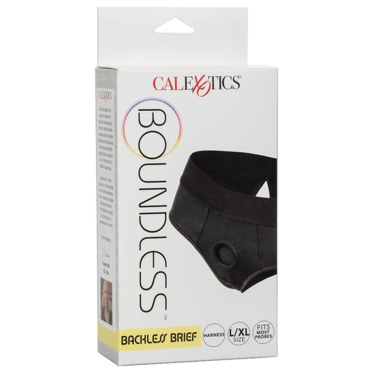 CALEXOTICS - CULOTTE HARNAIS BOUNDLESS AVEC OUVERTURE DOS L/XL
