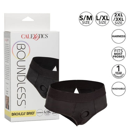 CALEXOTICS - CULOTTE HARNAIS BOUNDLESS AVEC OUVERTURE DOS S/M