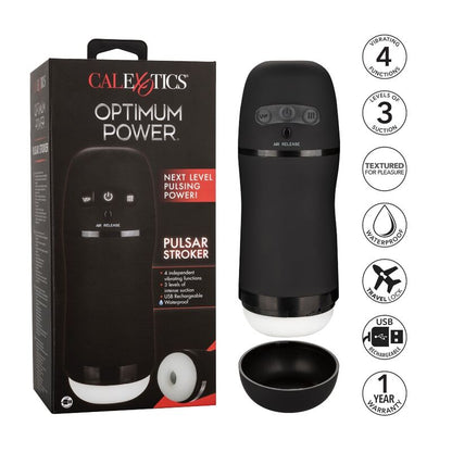 CALEXOTICS - MASTURBATEUR À PUISSANCE OPTIMALE AVEC VIBRATION ET ASPIRATION