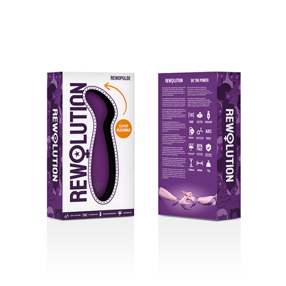 REWOLUTION - REWOPULSE VIBRATEUR FLEXIBLE STIMULATEUR DU POINT G
