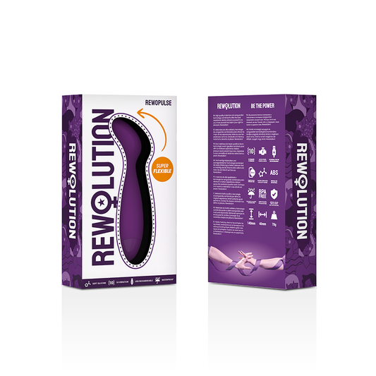 REWOLUTION - REWOPULSE VIBRATEUR FLEXIBLE STIMULATEUR DU POINT G
