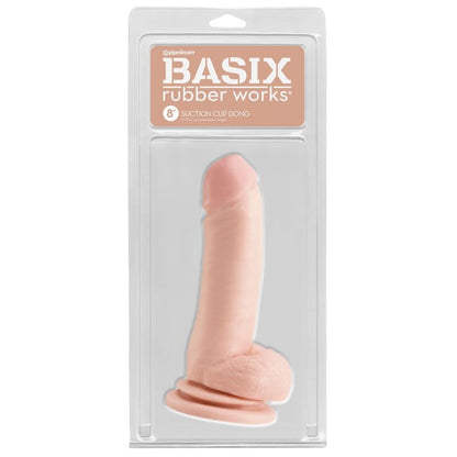 BASIX - Pénis en gelée à succion naturelle 18 cm