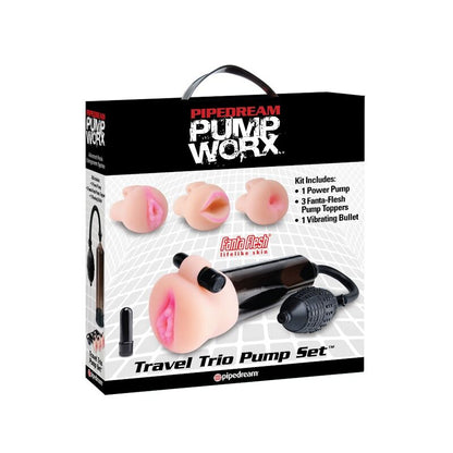 PUMP WORX - POMPE D'ASPIRATION AVEC MASTURBATEUR 