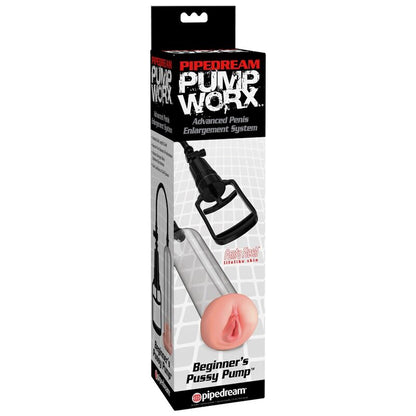 PUMP WORX - POMPE À ÉREECTION AVEC VAGIN POUR DÉBUTANTS 