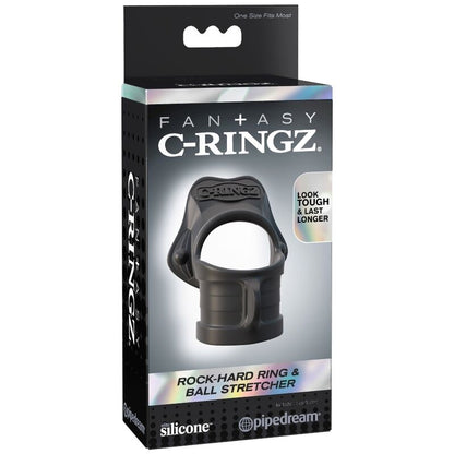 FANTASY C-RINGZ - ANNEAU ROCHE-RÉSISTANT ET ANTI-RÉTRACTION DES TESTICULES