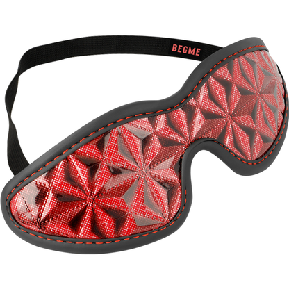 BEGME - ÉDITION ROUGE MASQUE POUR LES YEUX ÉLASTIQUE AVEC DOUBLURE EN NÉOPRÈNE