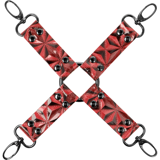 BEGME - ÉDITION ROUGE HOG TIE CUIR VÉGAN