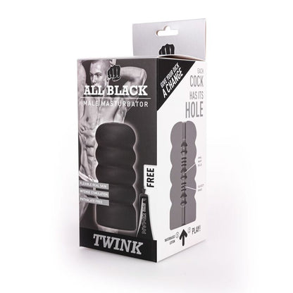 ALL BLACK - MASTURBATEUR TWINK