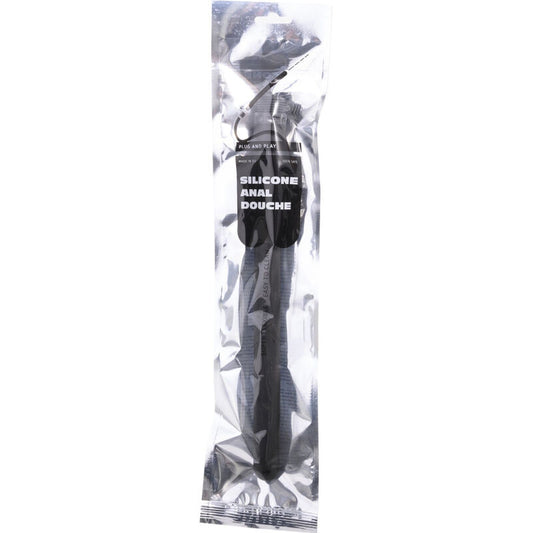 ALL BLACK - DOUCHE ANALE EN SILICONE 27 CM