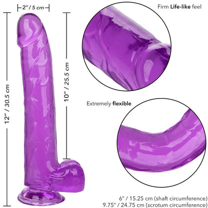 CALEXOTICS - GODE QUEEN SIZE LILAS 25,5 CM