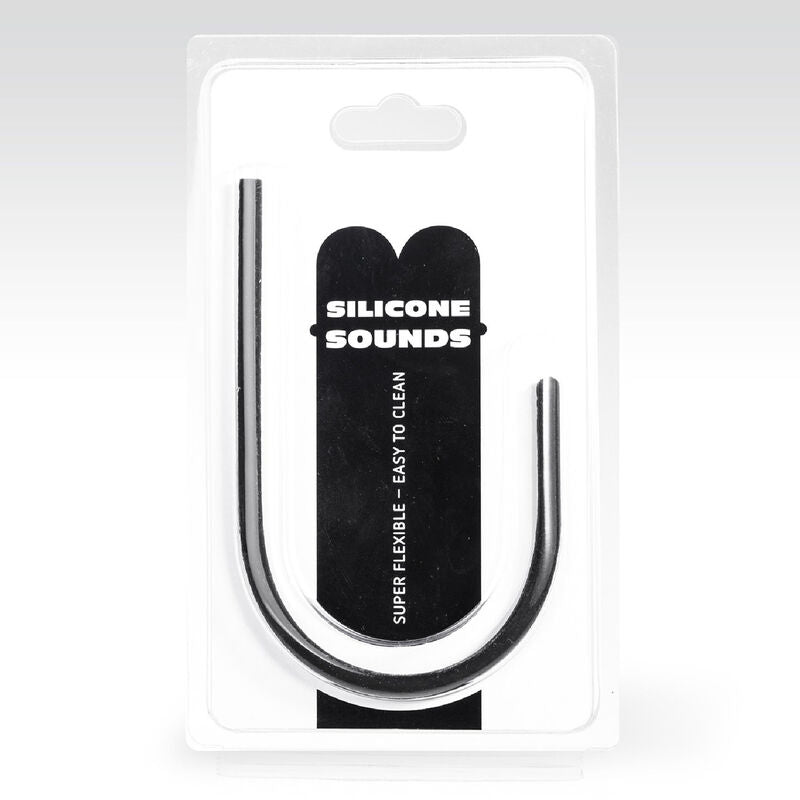 SONDE URÉTRALE EN SILICONE TOUT NOIR - 10 MM