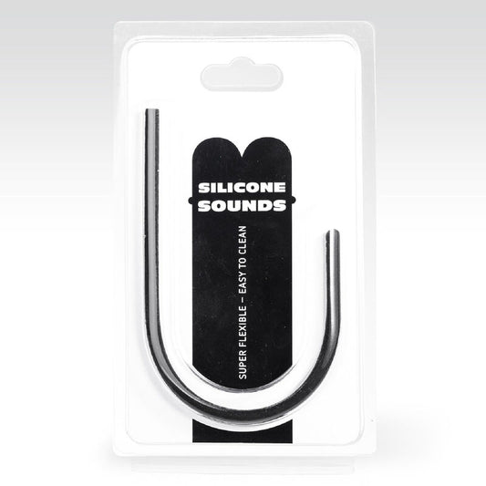 SONDE URÉTRALE EN SILICONE TOUT NOIR - 10 MM