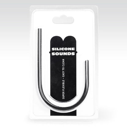 SONDE URÉTRALE EN SILICONE TOUT NOIR - 10 MM