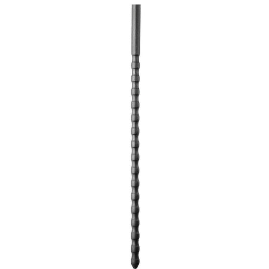 SONDE URÉTRALE EN SILICONE TOUT NOIR - 6/8 MM