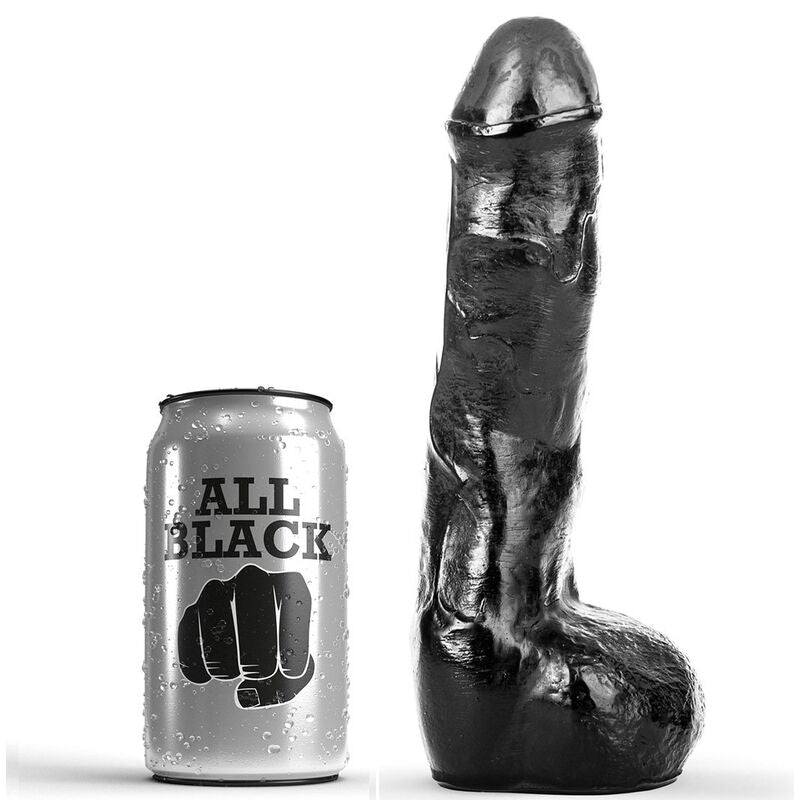 ALL BLACK - PÉNIS RÉALISTE ANAL 20 CM