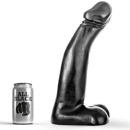 ALL BLACK - GODE FISTING NOIR RÉALISTE 29 CM