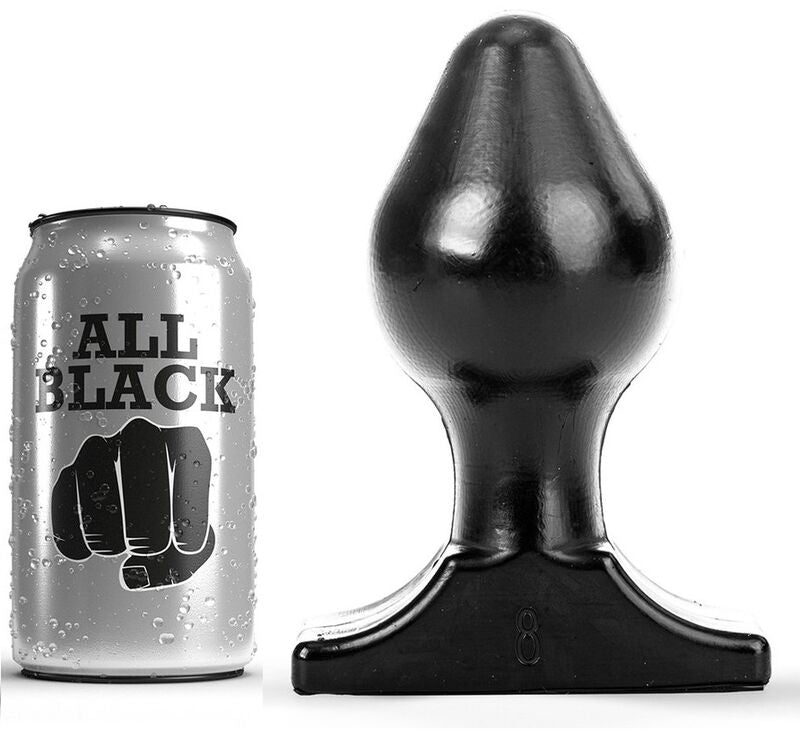 TOUT NOIR - PLUG ANAL 16X8 CM