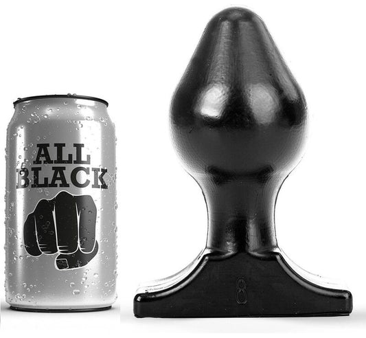 TOUT NOIR - PLUG ANAL 16X8 CM