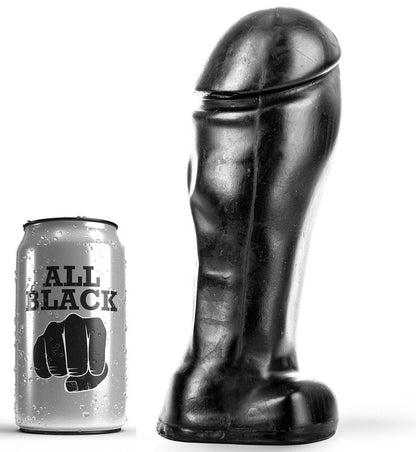ALL BLACK - DONG 22 CM POINTE LARGE