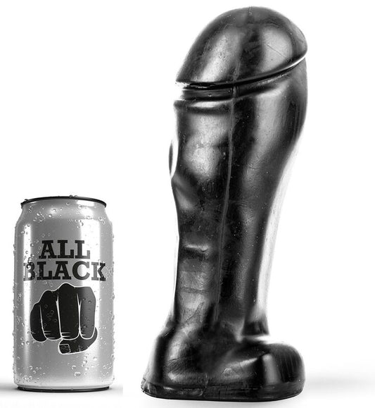 ALL BLACK - DONG 22 CM POINTE LARGE