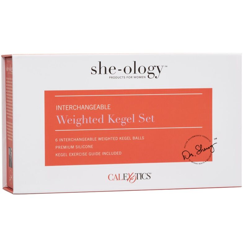 CALEXOTICS - SHE-OLOGY ENSEMBLE DE BOULES DE KEGEL INTERCHANGEABLES