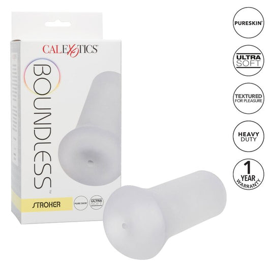 CALEXOTICS - MASTURBATEUR STROKER TRANSPARENT ET SANS LIMITES