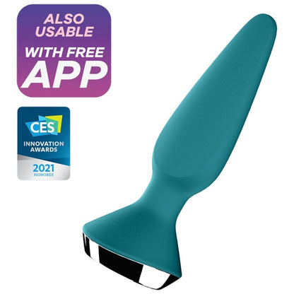 SATISFYER - PLUG ILICIOUS 1 VIBRATEUR VERT