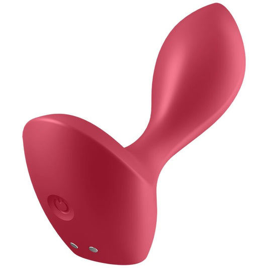 SATISFYER - BACKDOOR LOVER PLUG ANAL VIBRANT ROUGE