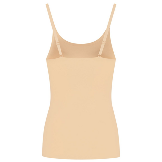 BYE-BRA - T-SHIRT BEIGE INVISIBLE CONTRÔLE DE LA LUMIÈRE TAILLE XL