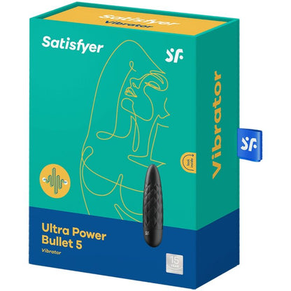 SATISFYER - ULTRA POWER BULLET 5 NOIR BULLET VIBRANTE