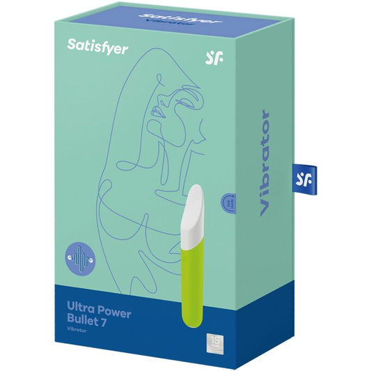 SATISFYER - ULTRA POWER BULLET 7 BALLES VIBRATOIRES VERTES