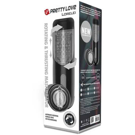 PRETTY LOVE - MASTURBATEUR RECHARGEABLE MULTIFONCTIONNEL LORELEI