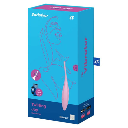 SATISFYER - TWIRLING JOY STIMULATEUR DE CLITORIS ROSE