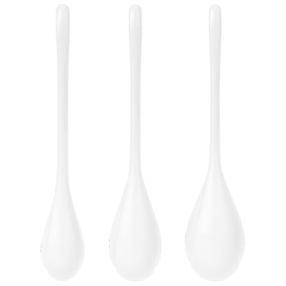 SATISFYER - KIT D'ENTRAÎNEMENT YONI POWER 1 BLANC
