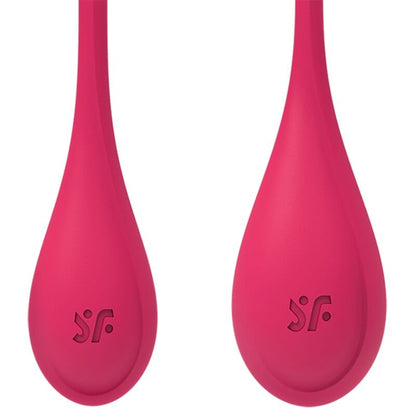 SATISFYER - KIT D'ENTRAÎNEMENT YONI POWER 1 ROUGE