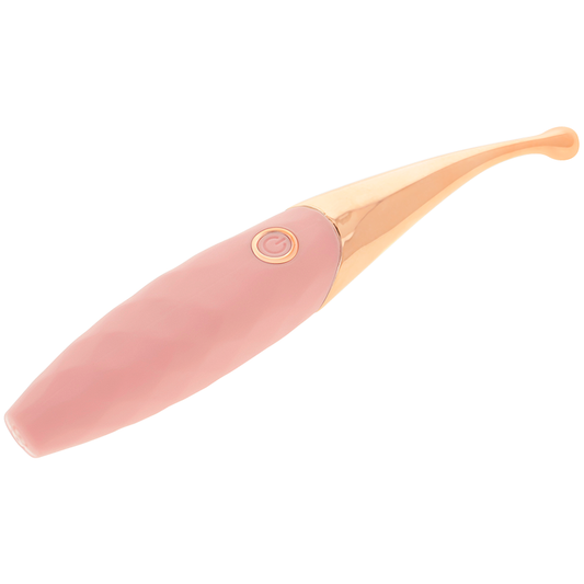OHMAMA - STIMULATEUR DE CLITORIS RECHARGEABLE 36 MODES ROSE-OR ROSE