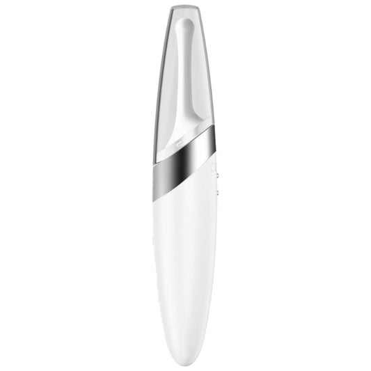 SATISFYER - TWIRLING DELIGHT STIMULATEUR DE CLITORIS BLANC