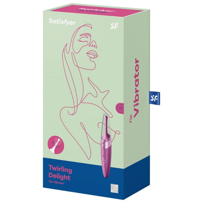 SATISFYER - TWIRLING DELIGHT STIMULATEUR DE CLITORIS VIOLET
