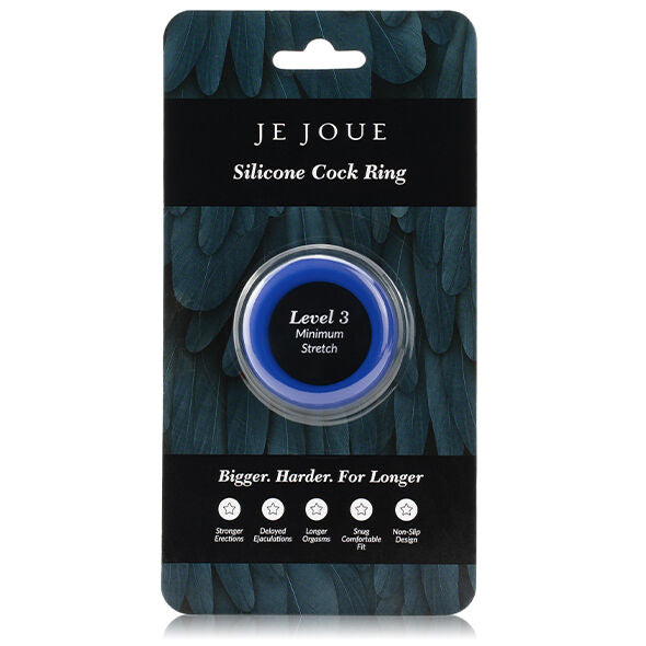 JE JOUE - BAGUE SILICONE BLEUE - CHOKE MINIMUM