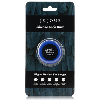 JE JOUE - BAGUE SILICONE BLEUE - CHOKE MINIMUM