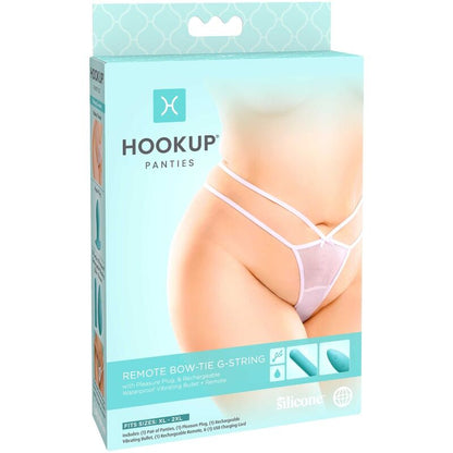 CULOTTE À CROCHETS - STRING NŒUD PAPILLON À DISTANCE TAILLE XL/XXL