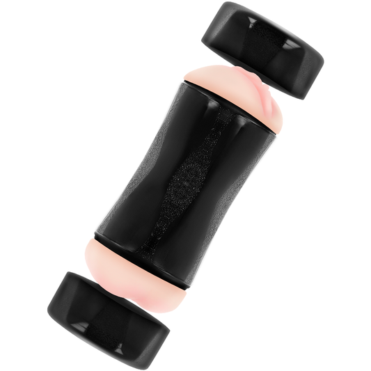 JAMYJOB - MASTURBATEUR DOUBLE ENTRÉE RANDY - VAGIN ET ANUS