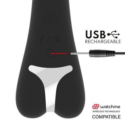 BRILLY GLAM - VIBRATEUR ERIK COMPATIBLE AVEC LA TECHNOLOGIE SANS FIL WATCHME