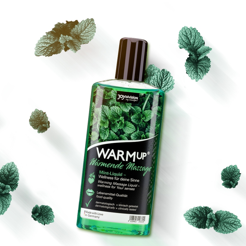 JOYDIVISION - GEL DE MASSAGE EFFET CHALEUR WARMUP MENTHE 150 ML